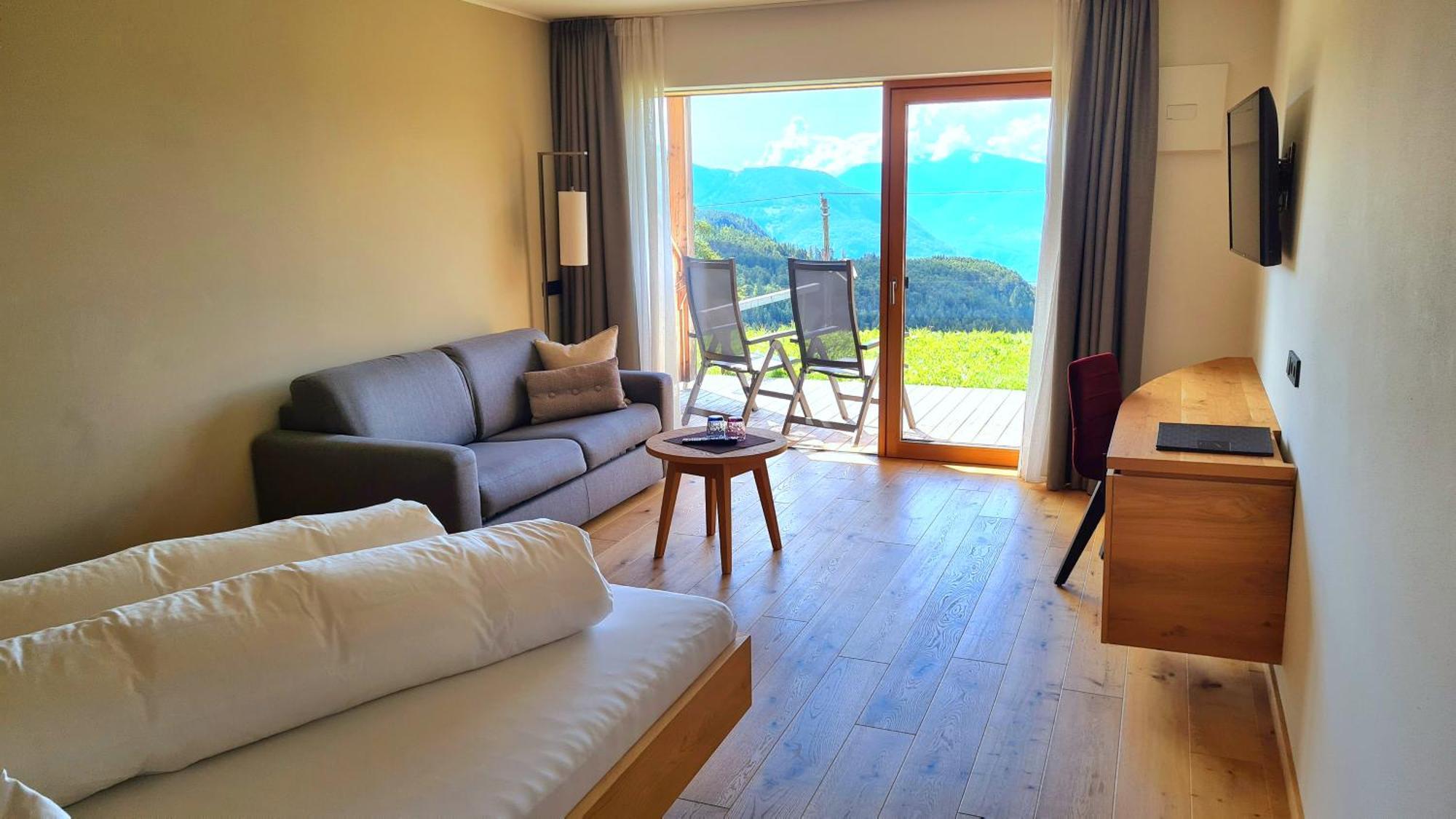 Hotel am Hang Soprabolzano Bagian luar foto